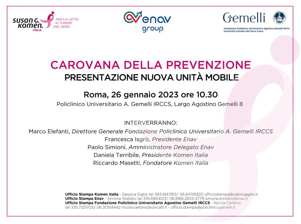 Komen, inaugurazione nuova unità mobile 26.01.2023