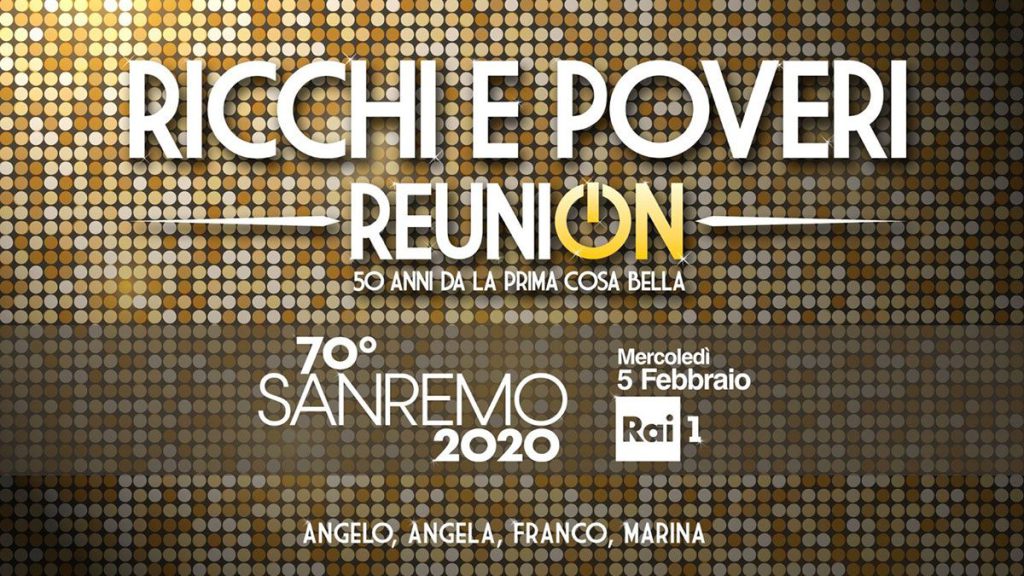 Ricchi e Poveri Reunion Sanremo 2020