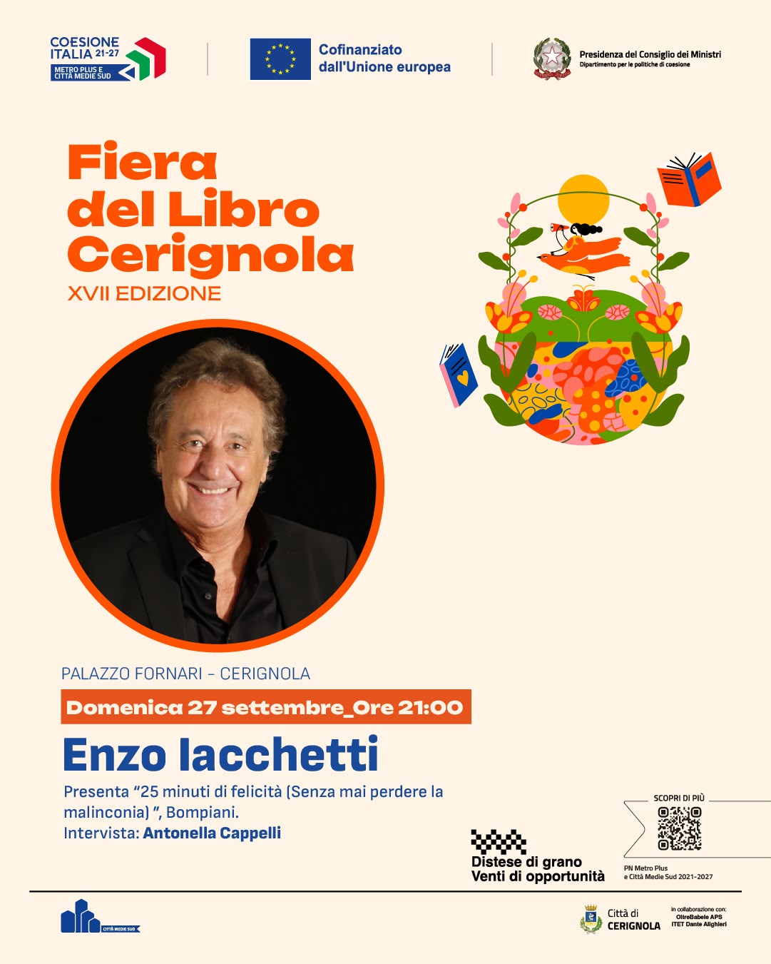 Enzo Iacchetti – Fiera del Libro di Cerignola